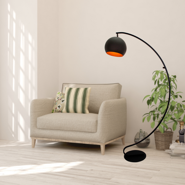 De Chericoni Occhio vloerlamp in zwart voegt een moderne touch toe aan jouw interieur. Perfect voor sfeervolle avonden.
