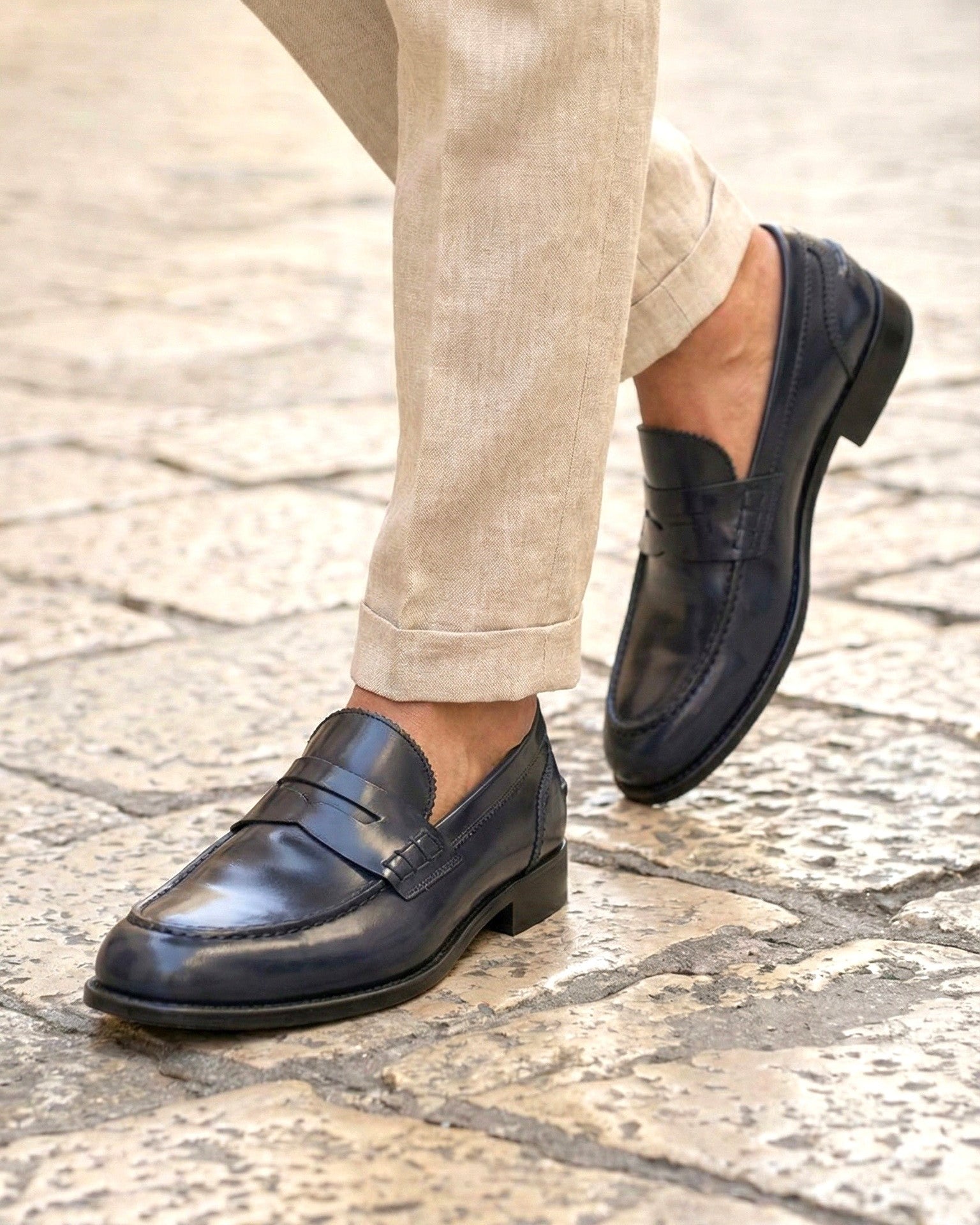 Dark VERNAZZA - Navy Abrasive