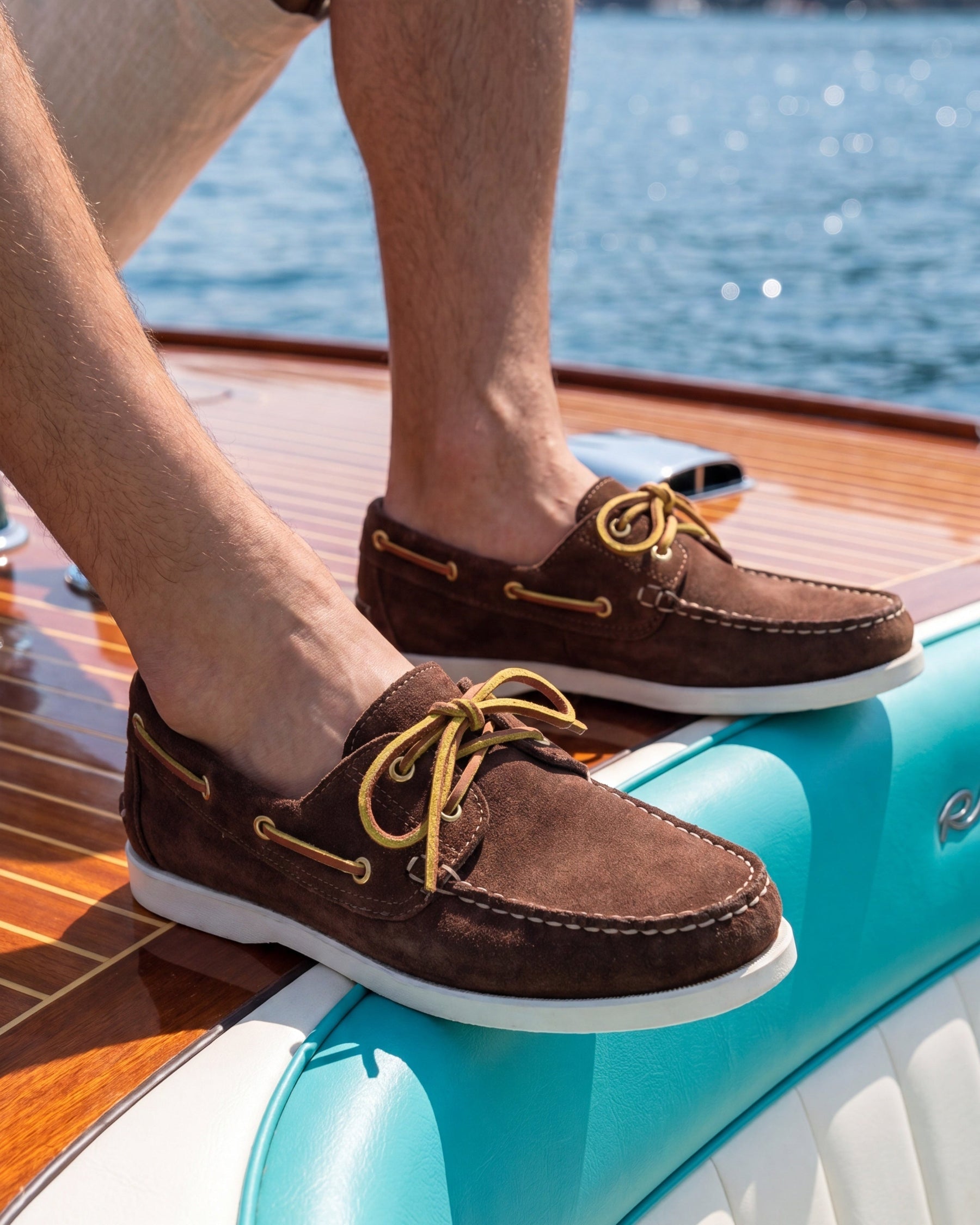 POSITANO - Brown Suede