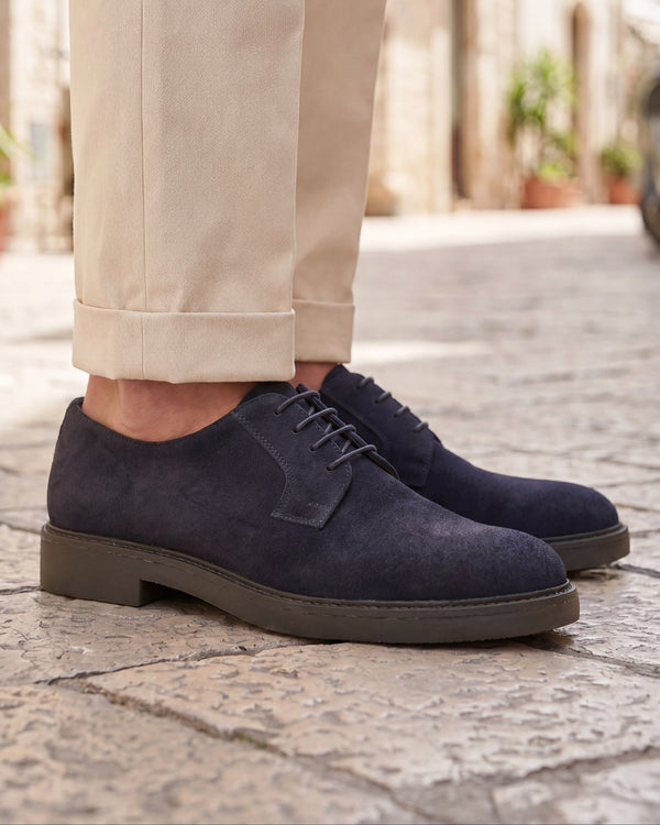 ALESSANDRIA - Navy Suede