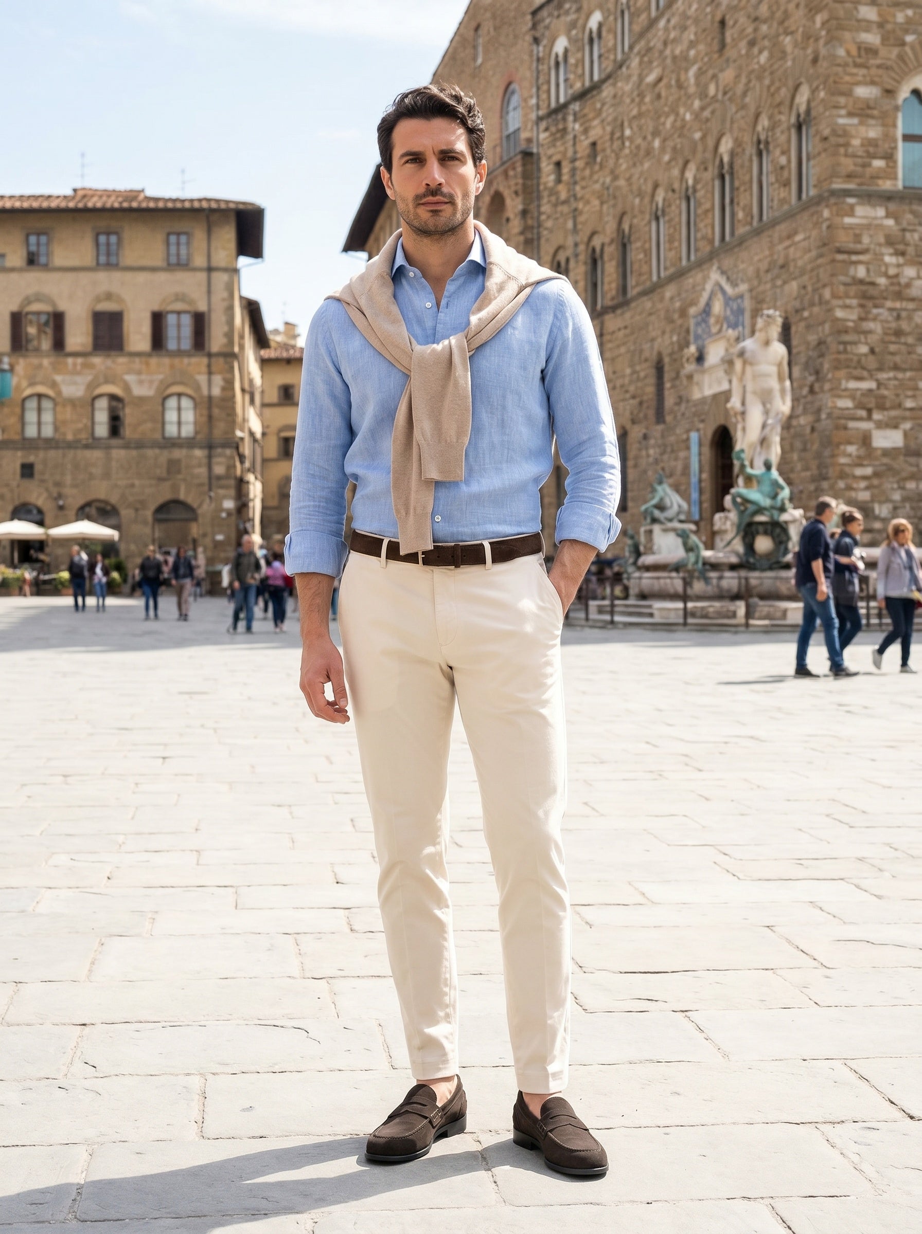 VERNAZZA Sombre - Suède Marron