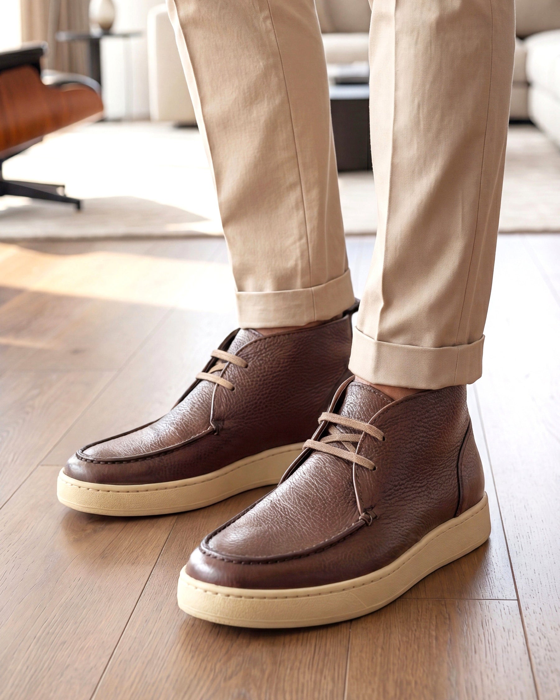 LEUCA - Cuir Marron