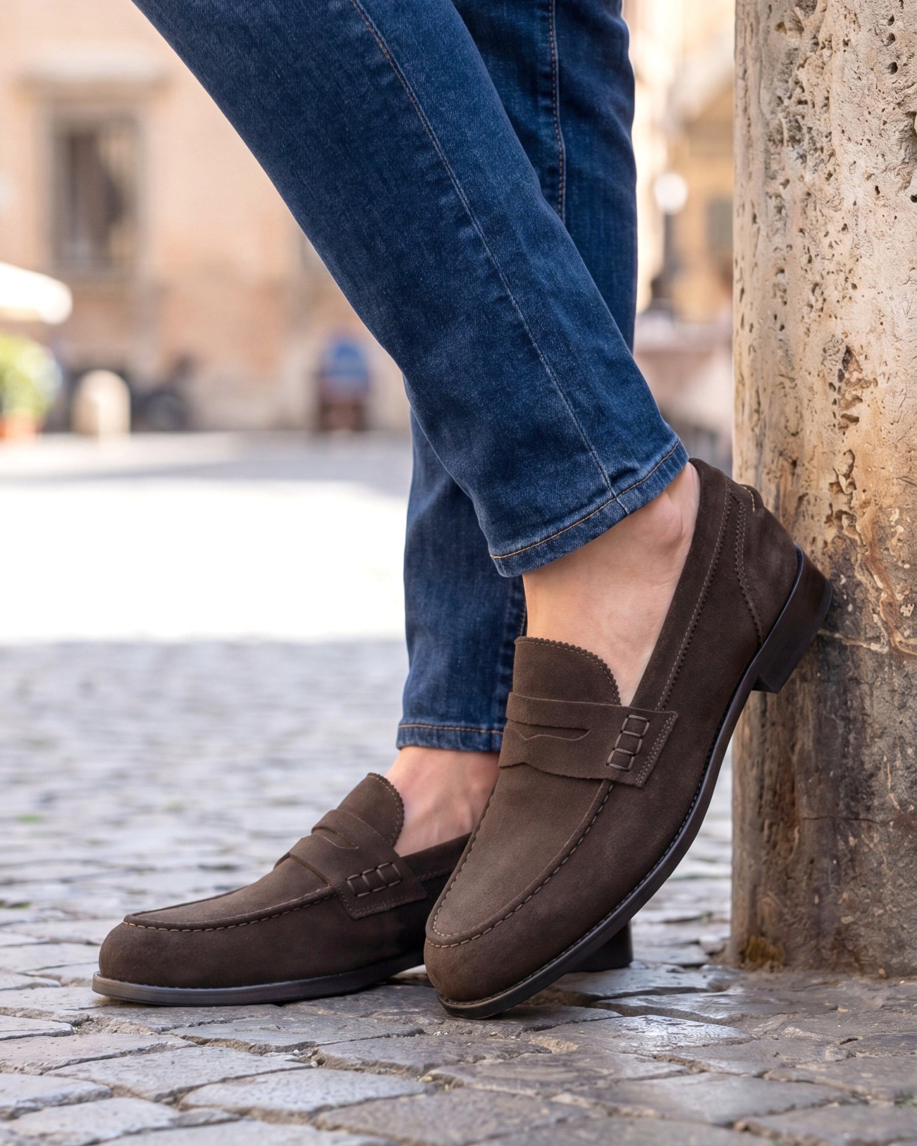 VERNAZZA Sombre - Suède Marron