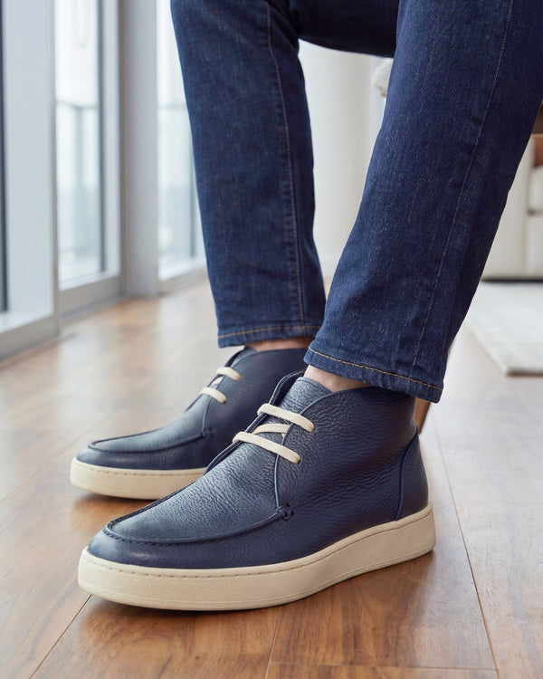 LEUCA - Blue Leather