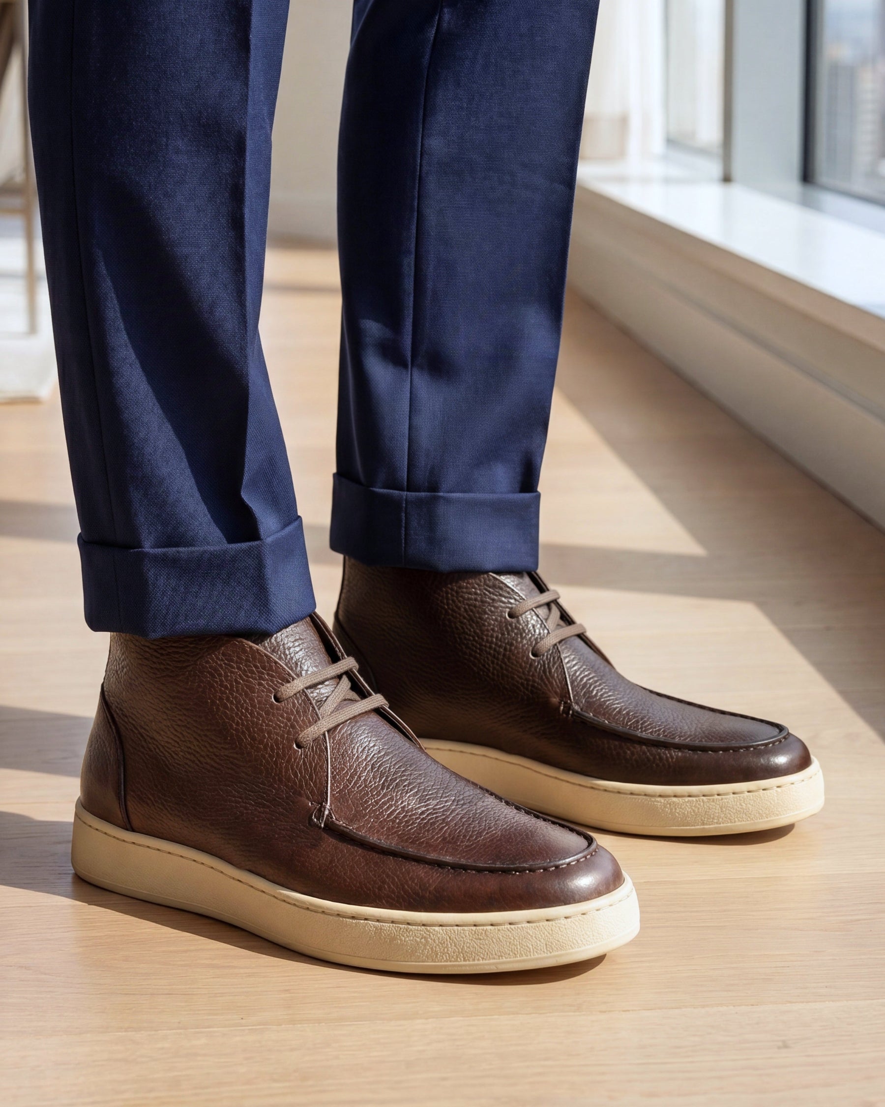 LEUCA - Cuir Marron