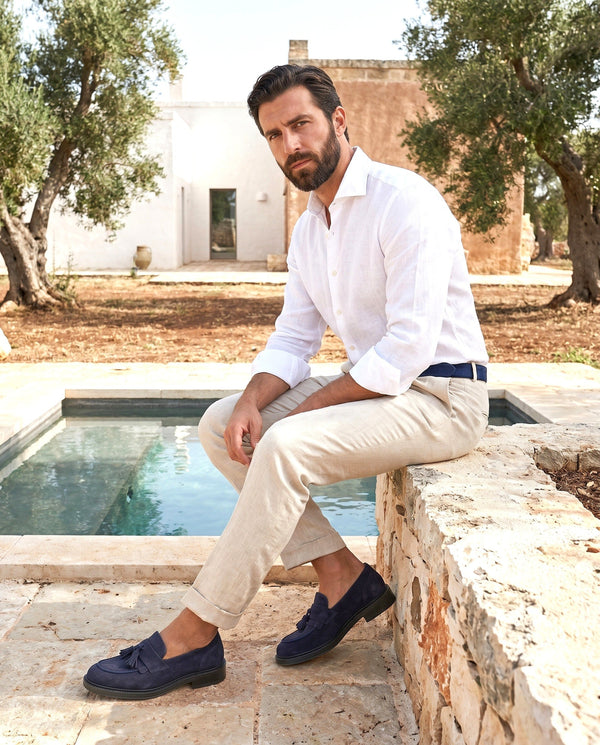 PISA - Navy Suede