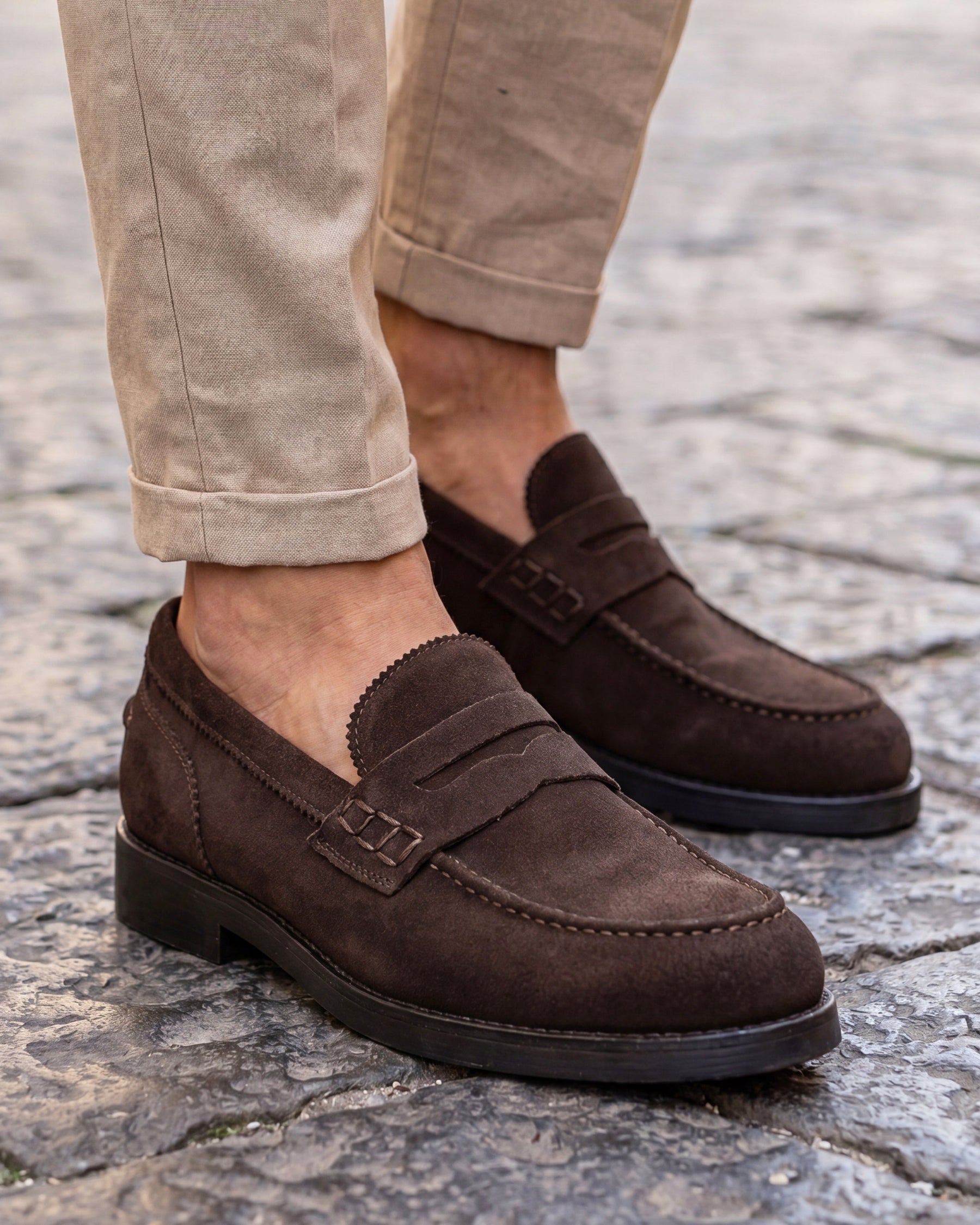 MANAROLA - Brown Suede
