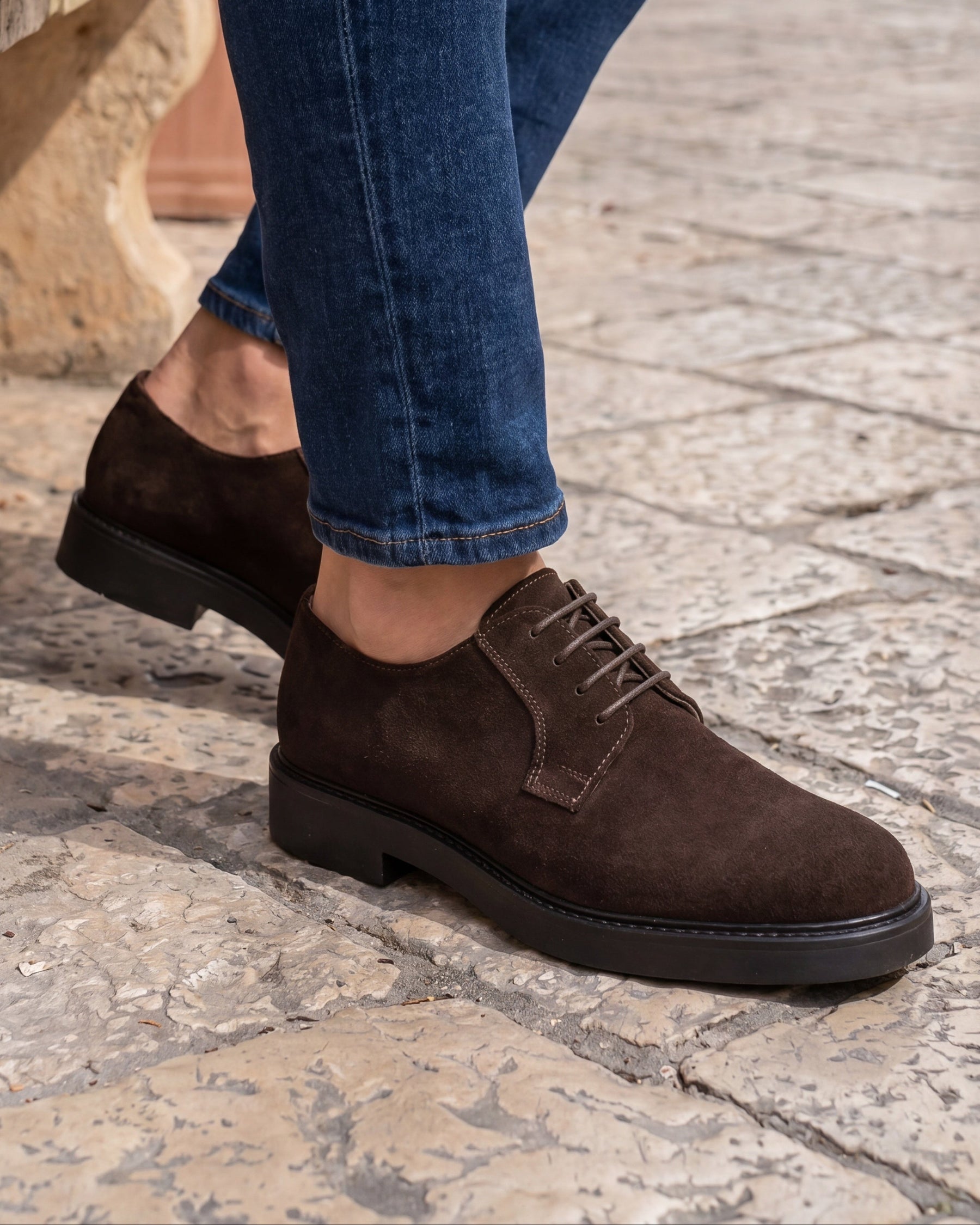 ALESSANDRIA - Brown Suede