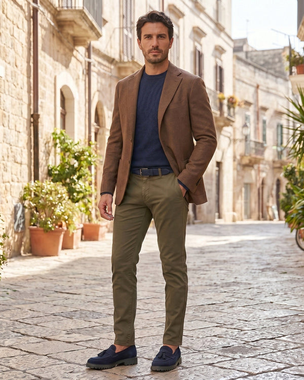 VIAREGGIO - Navy Suede