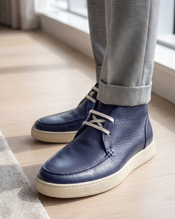 LEUCA - Blue Leather
