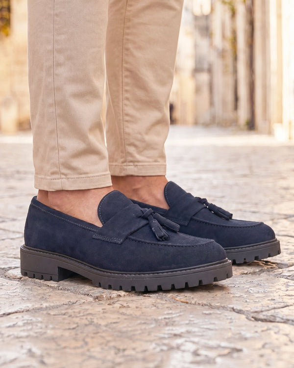 VIAREGGIO - Navy Suede