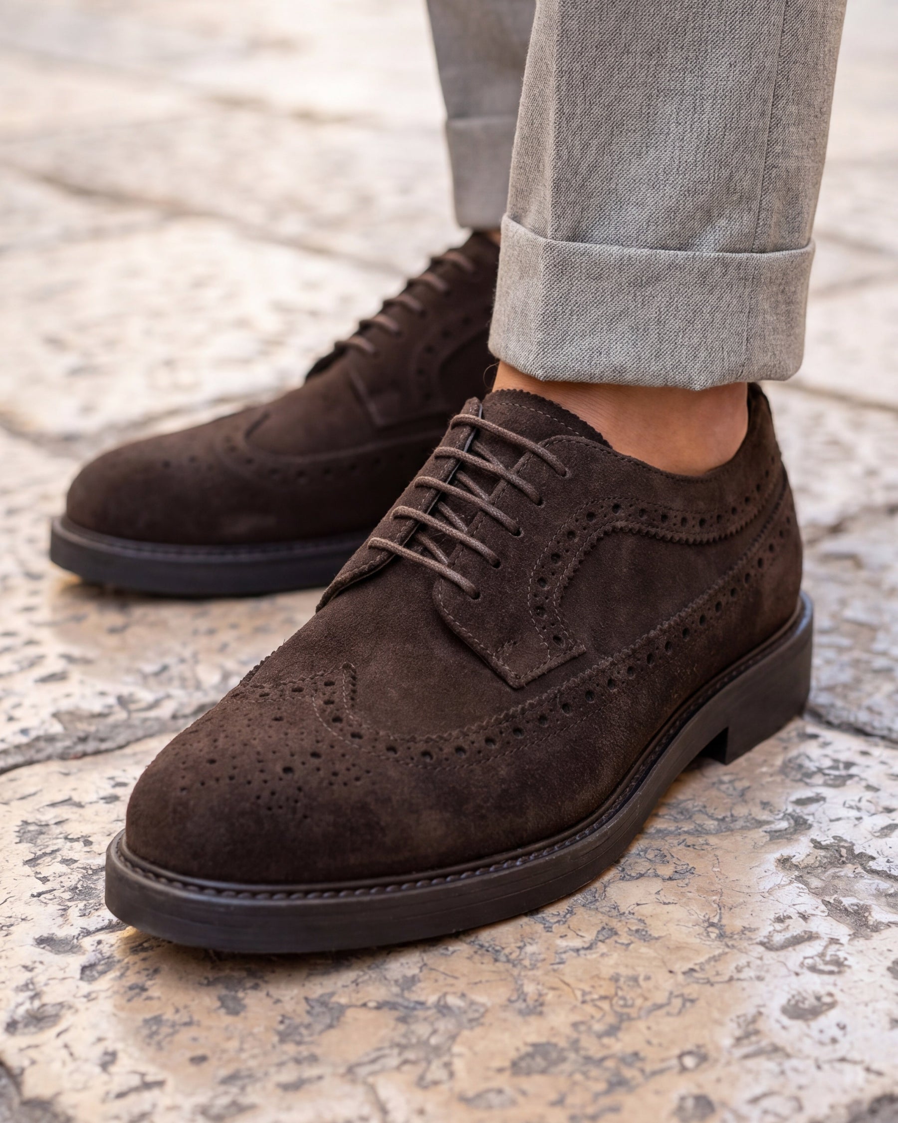 VOLTERRA - Brown Suede