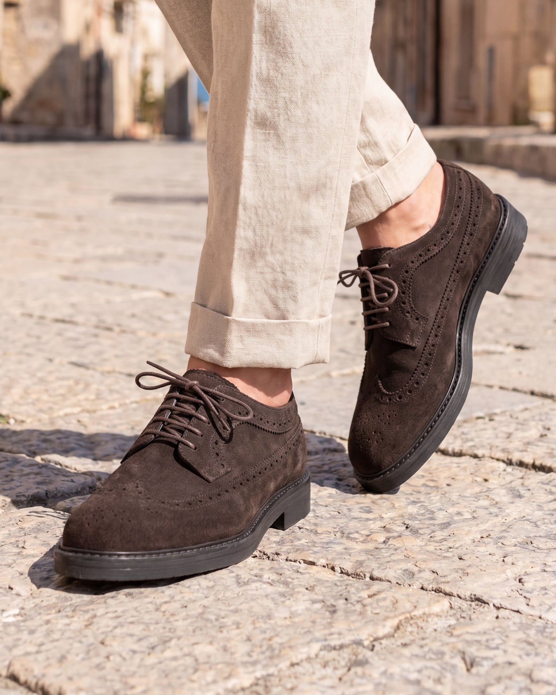 VOLTERRA - Brown Suede