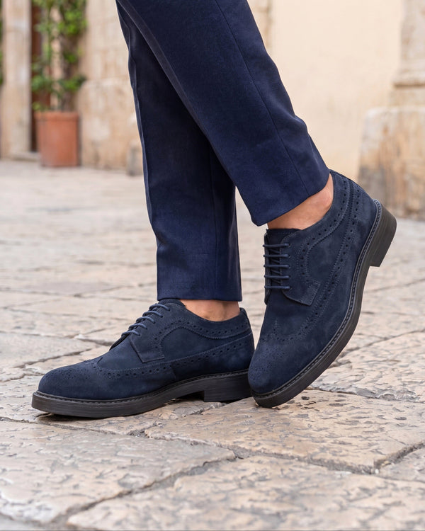 VOLTERRA - Navy Suede