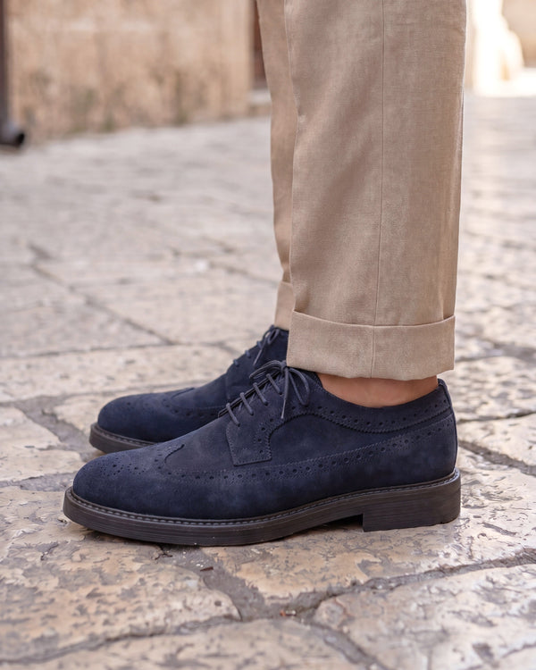 VOLTERRA - Navy Suede