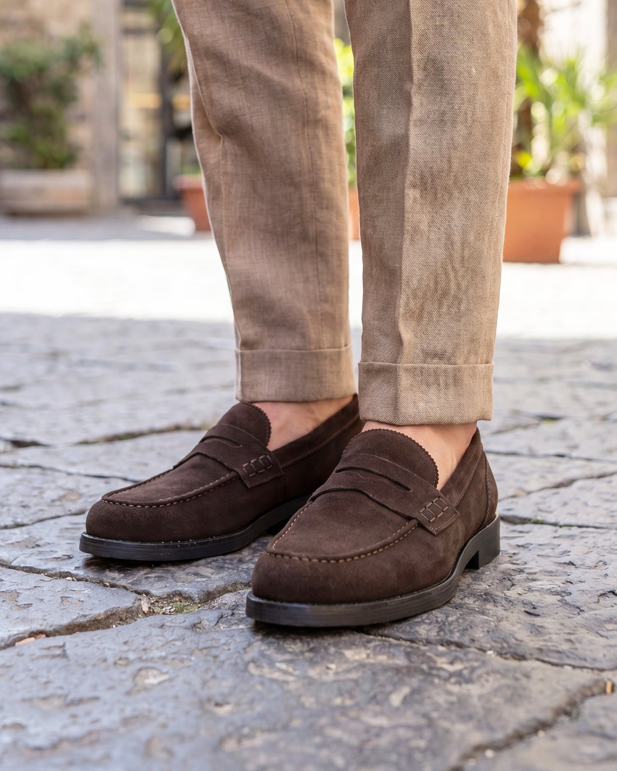 MANAROLA - Brown Suede