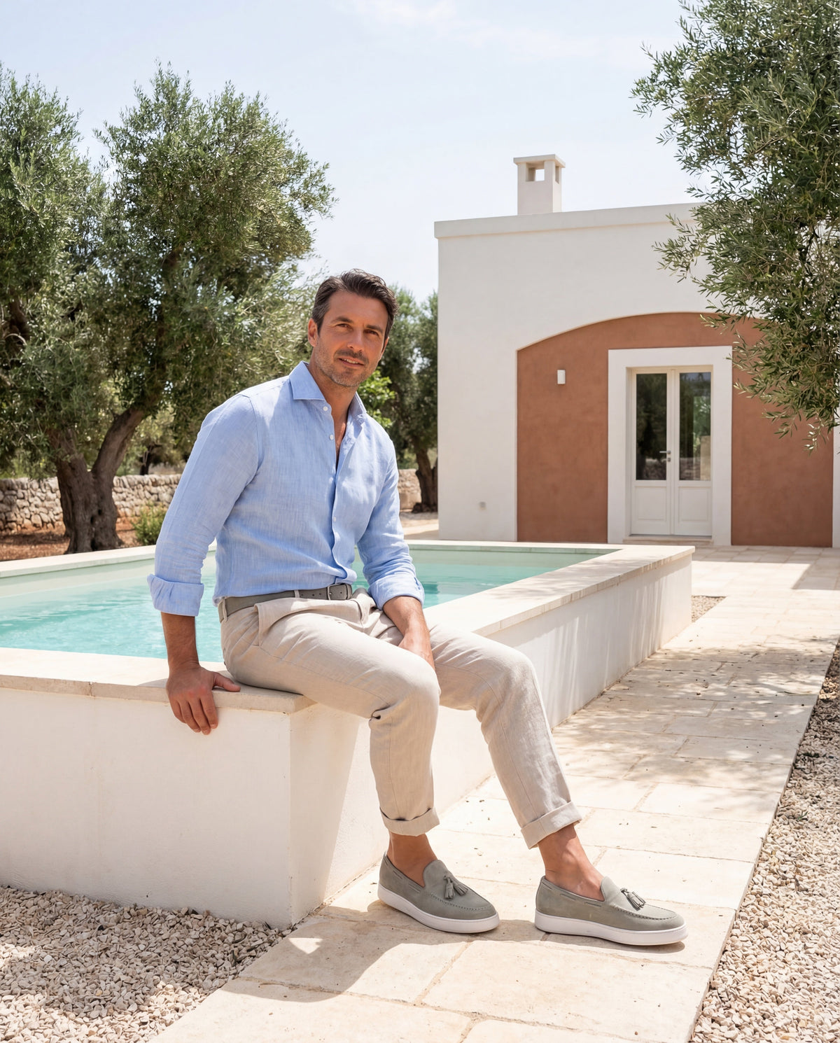 PORTO ROTONDO - Sivi Suede