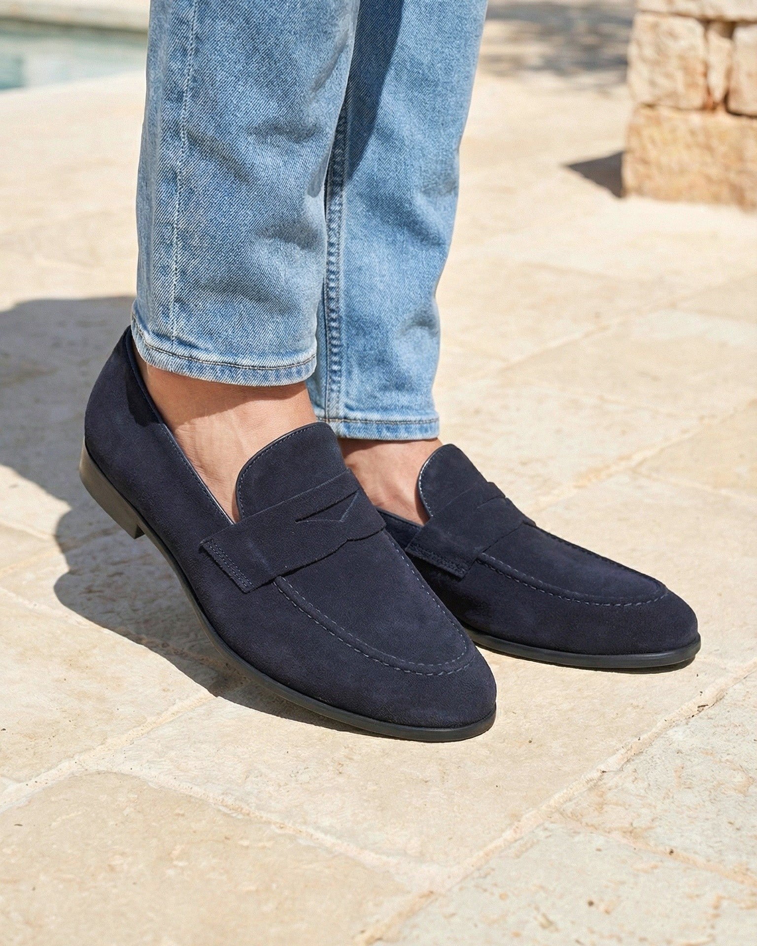 MONTEROSSO - Navy Suede