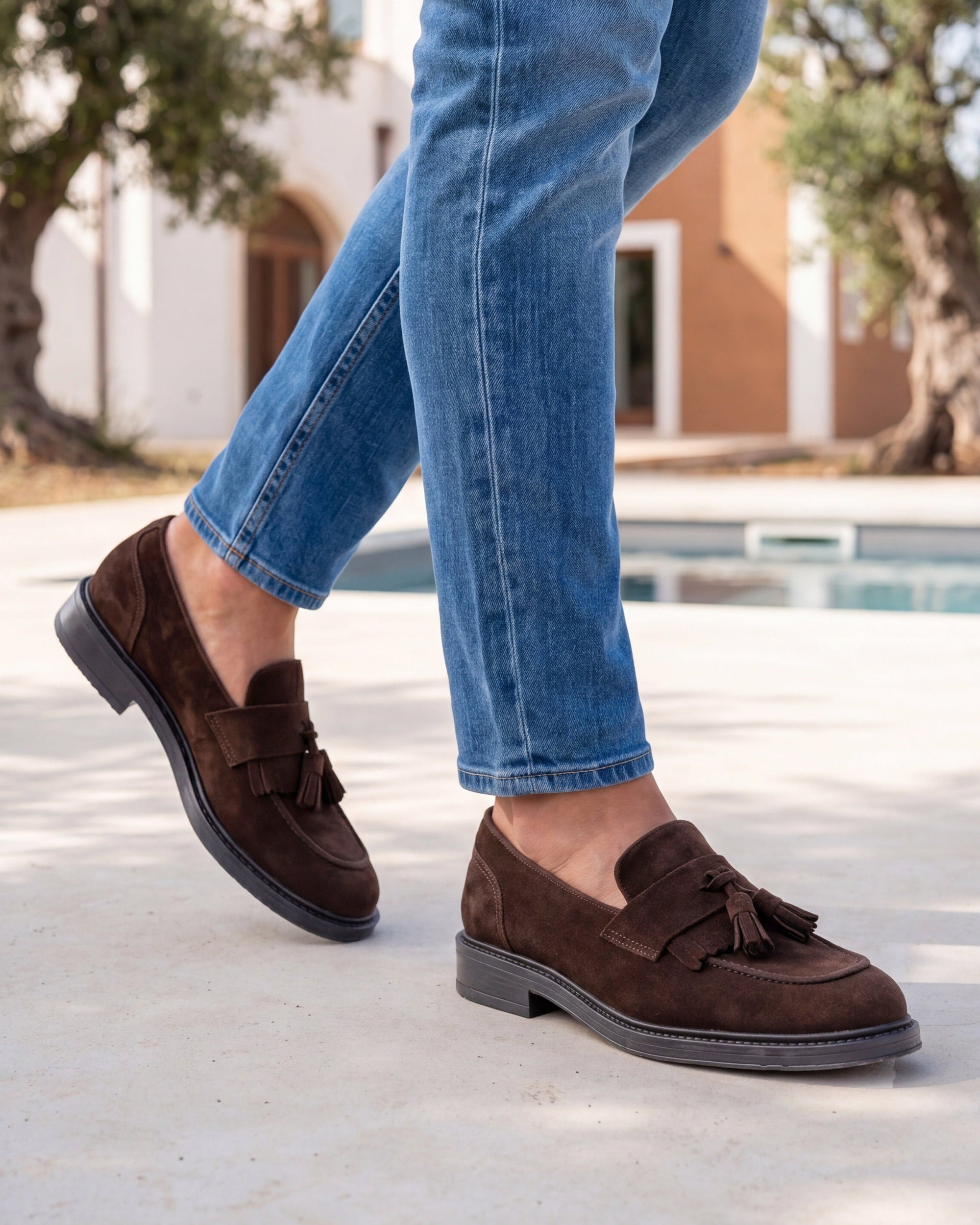 PISA - Brown Suede