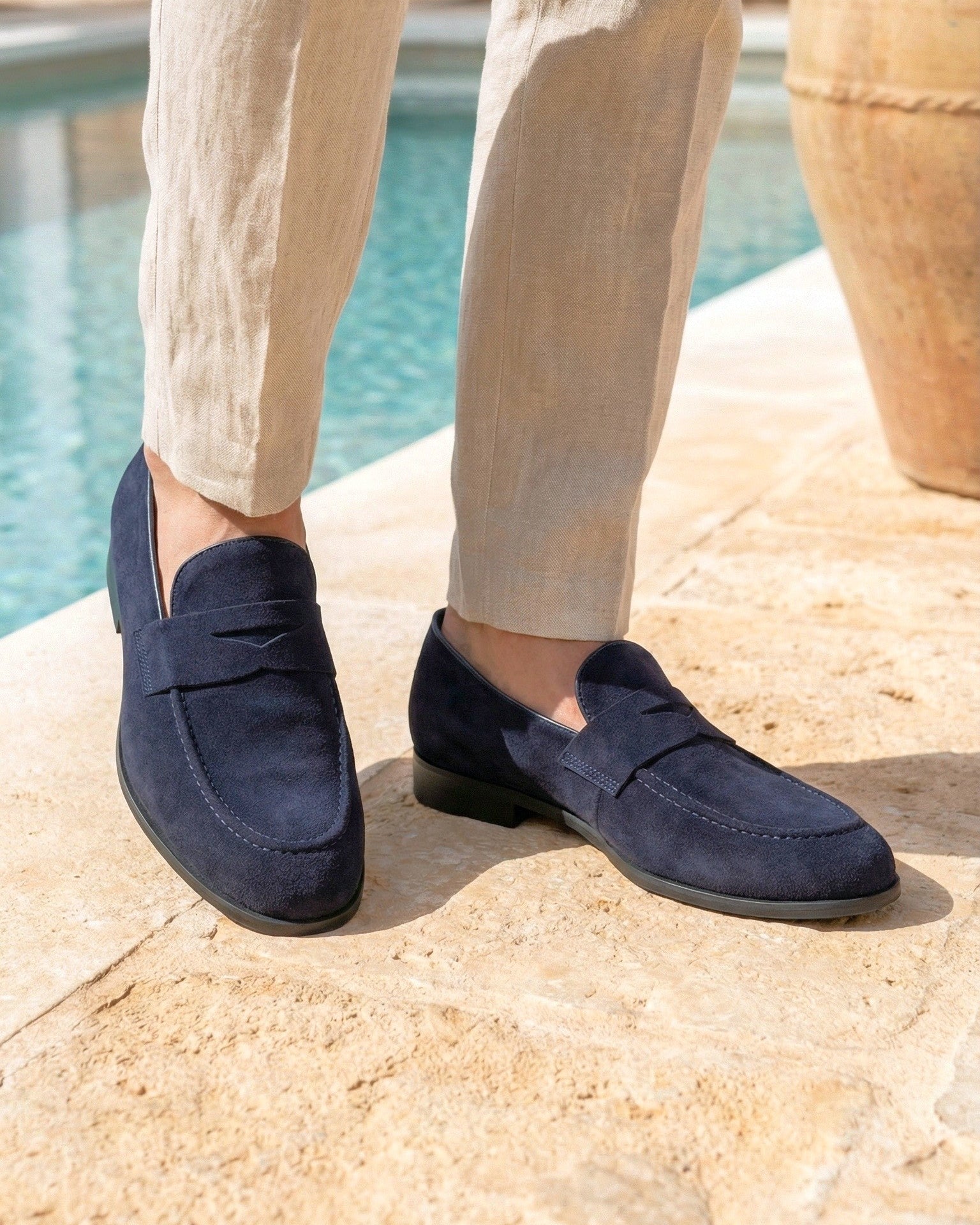 MONTEROSSO - Navy Suede