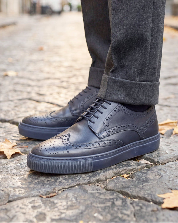 CAPRI - Cuir Navy Complet