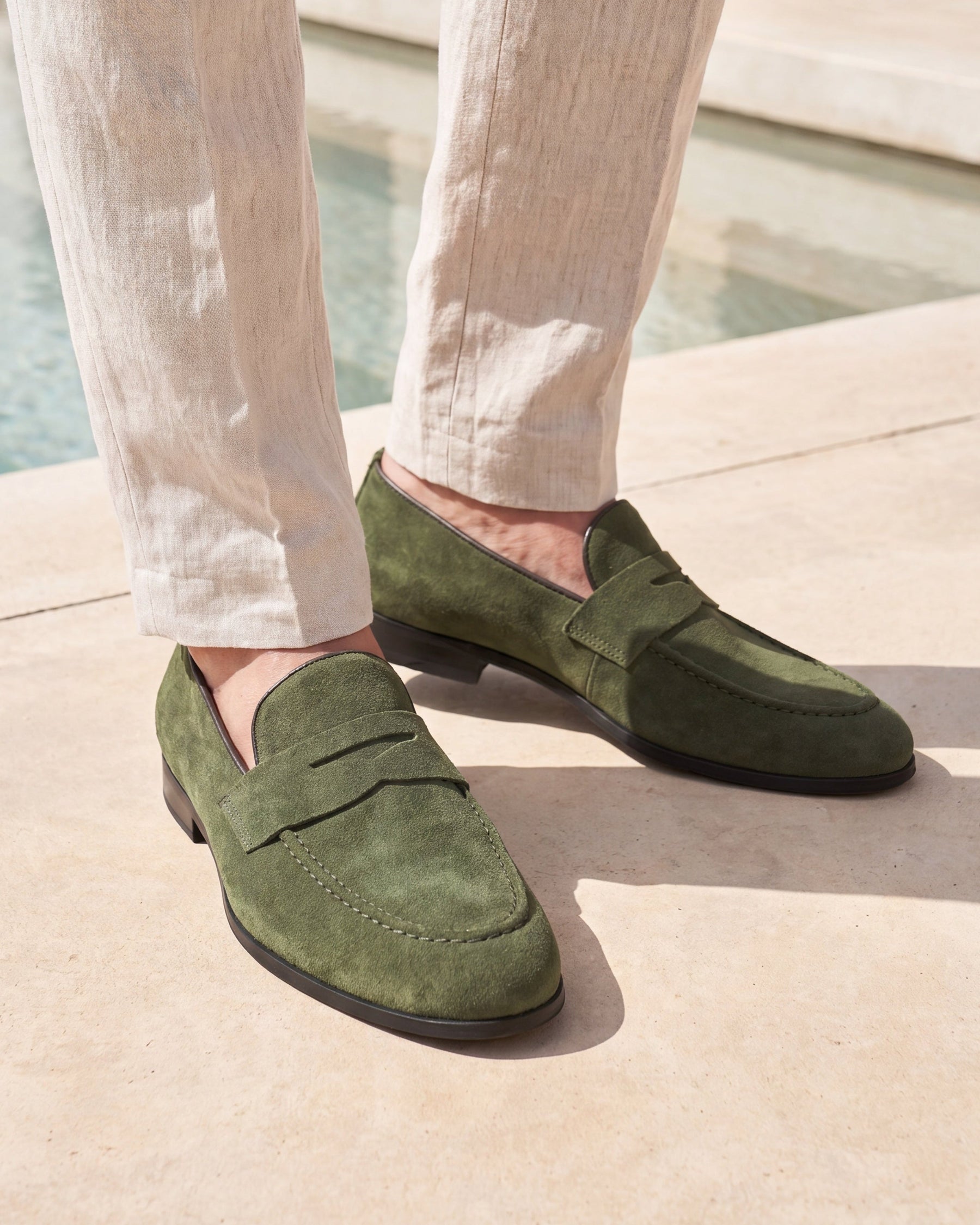 MONTEROSSO - Green Suede