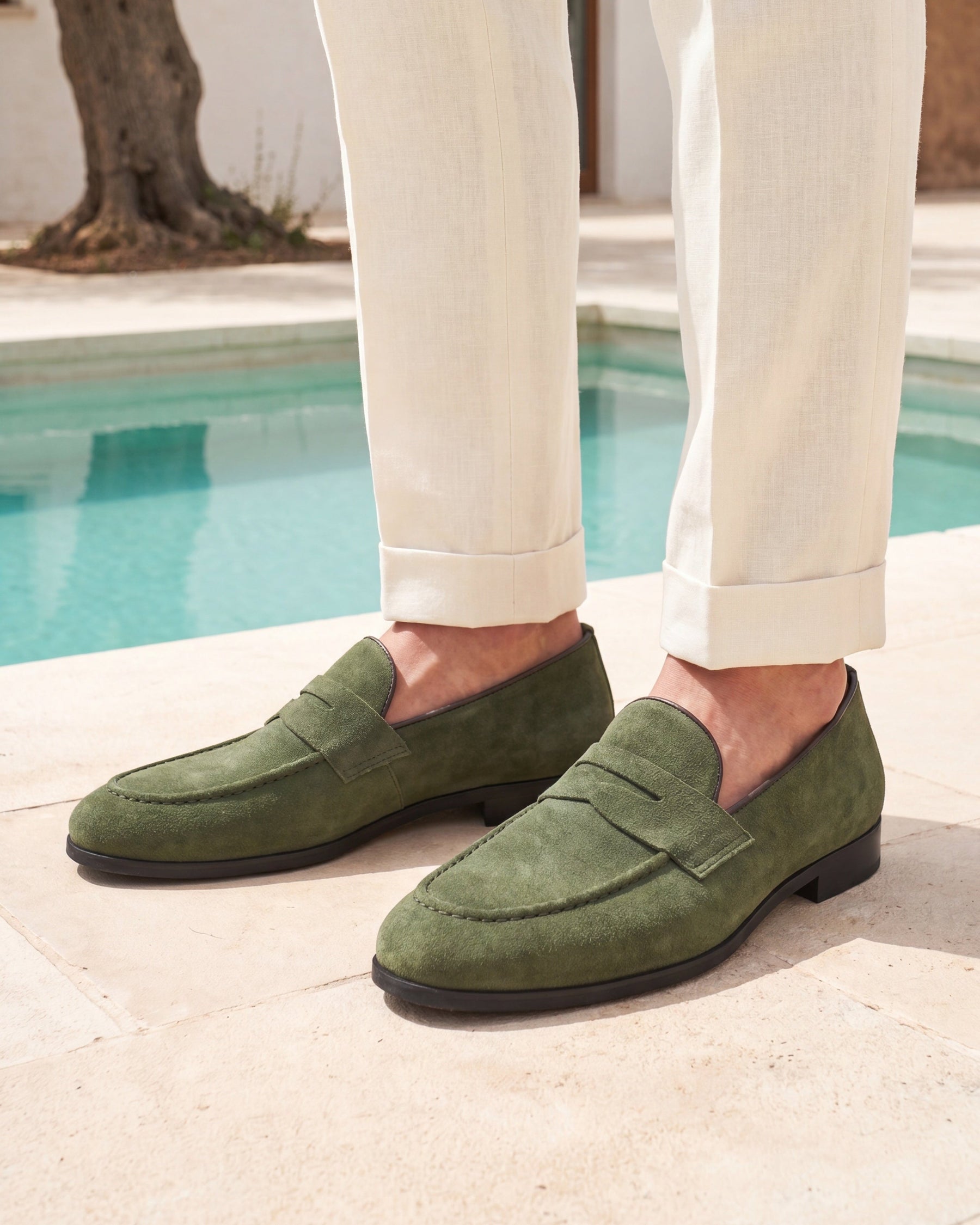 MONTEROSSO - Green Suede