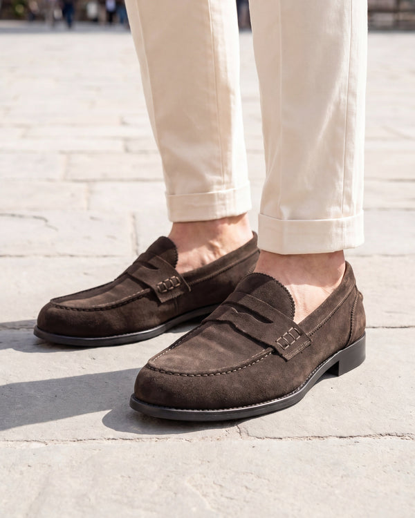 Dark VERNAZZA - Brown Suede
