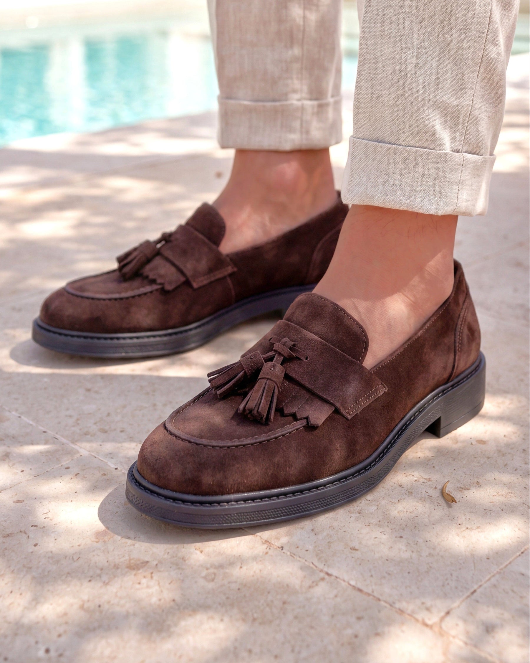 PISA - Brown Suede