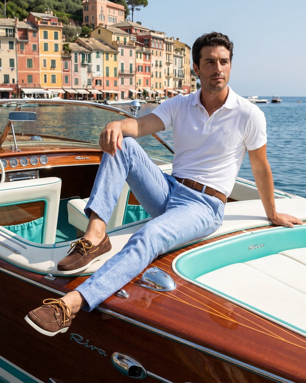 POSITANO - Brown Suede
