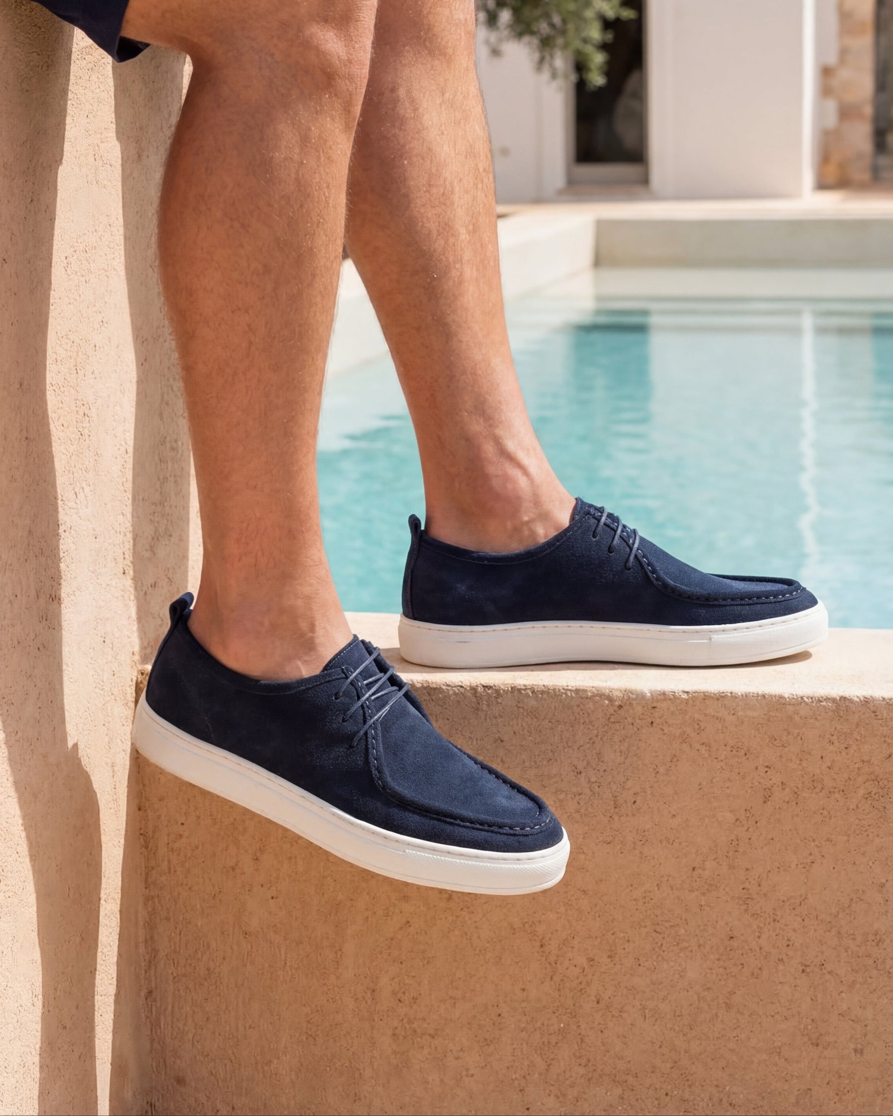 CISTERNINO - Navy Suede