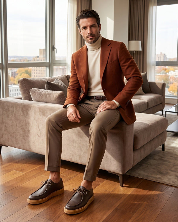 PERUGIA - Brown Leather