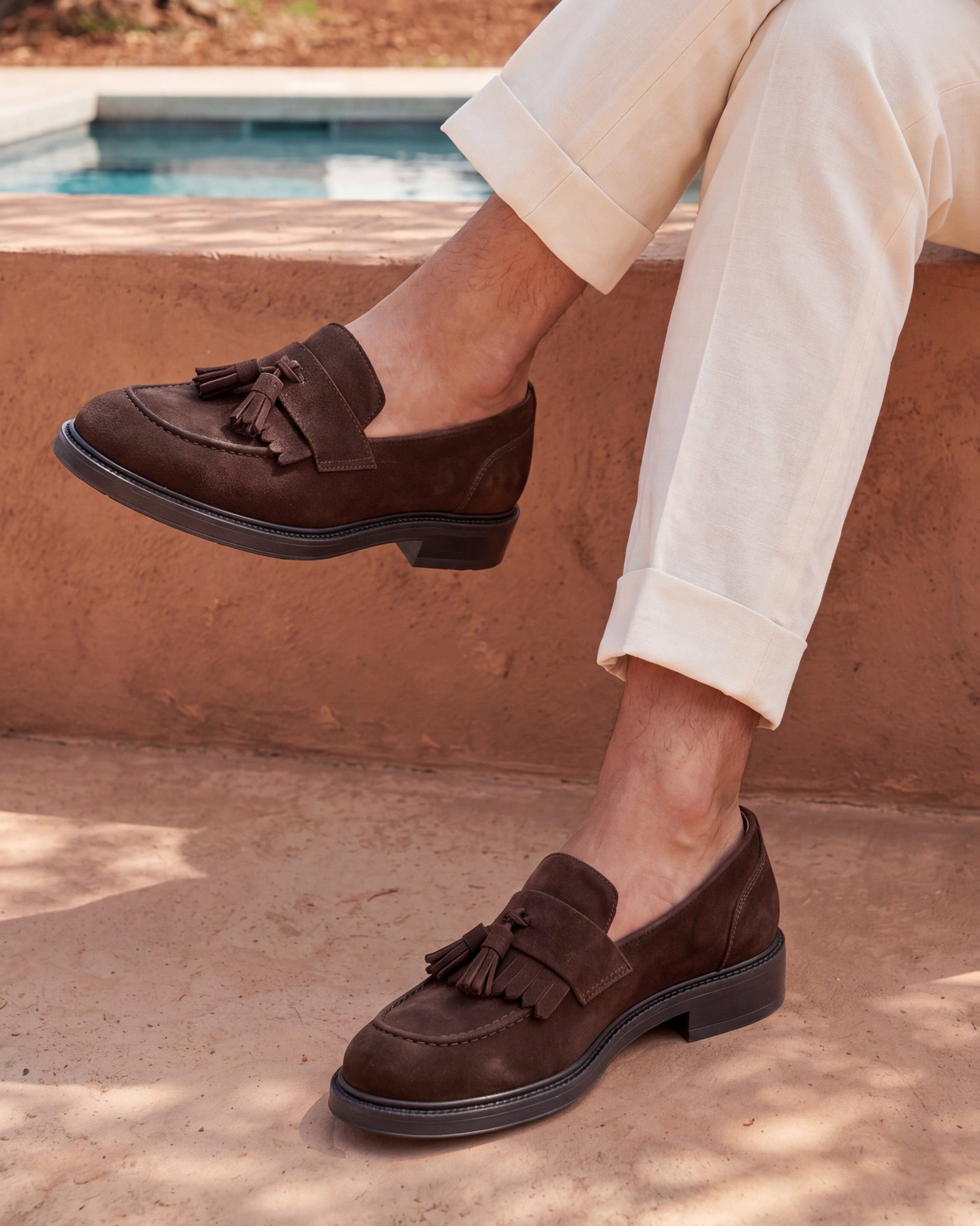 PISA - Brown Suede