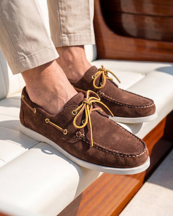 POSITANO - Brown Suede