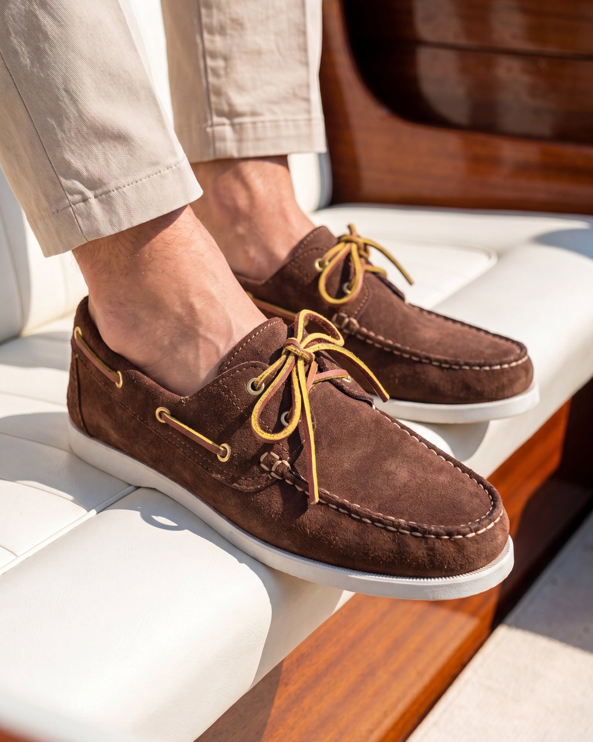 POSITANO - Brown Suede