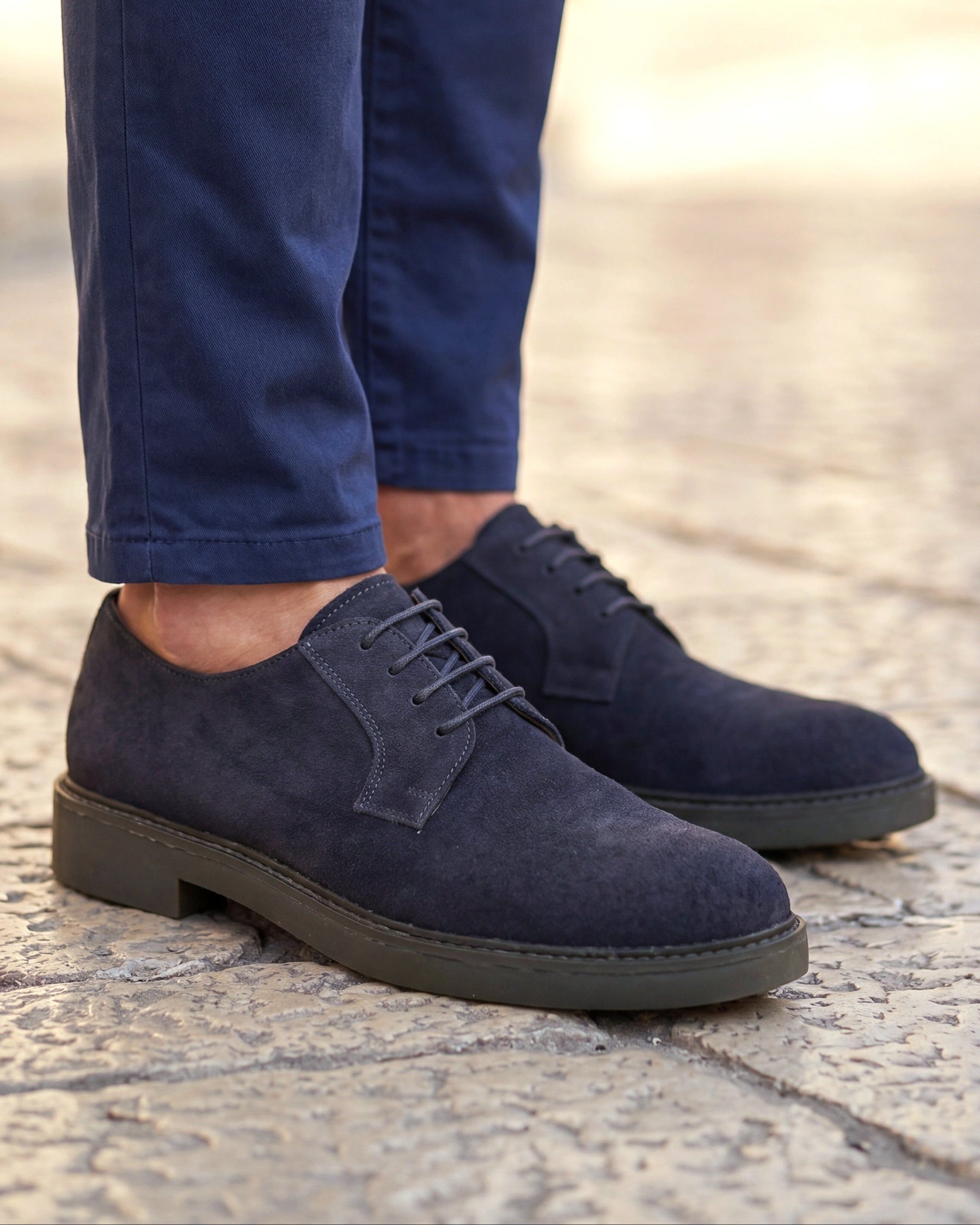 ALESSANDRIA - Navy Suede