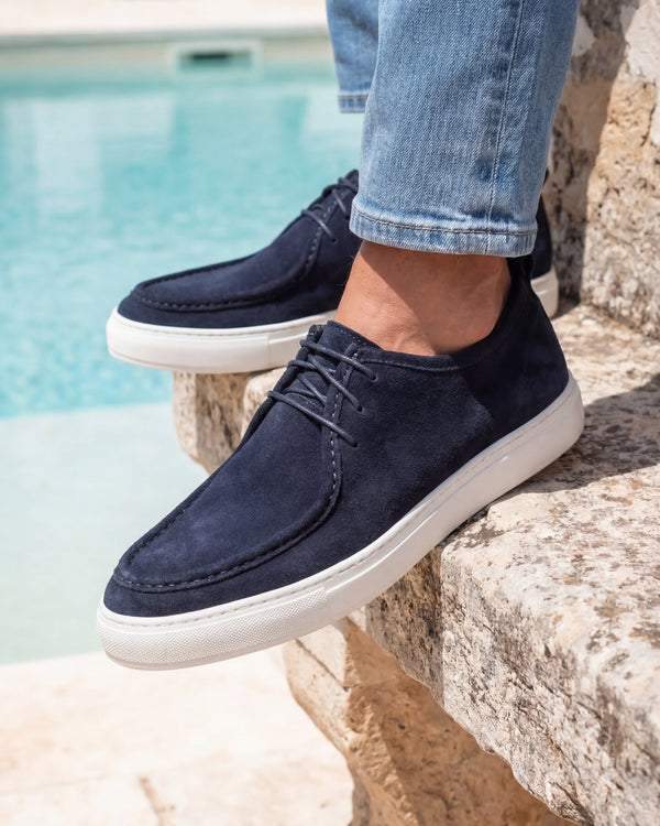 CISTERNINO - Navy Suede
