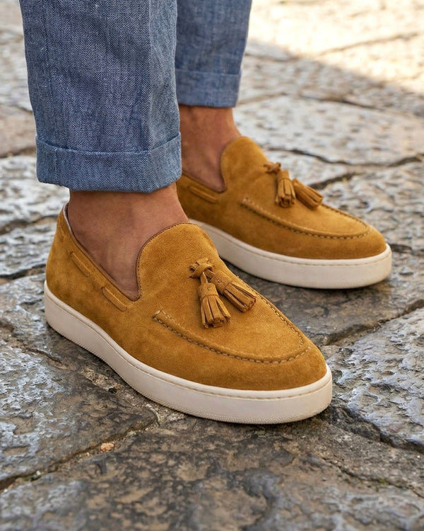 PORTO ROTONDO - Rust Suede
