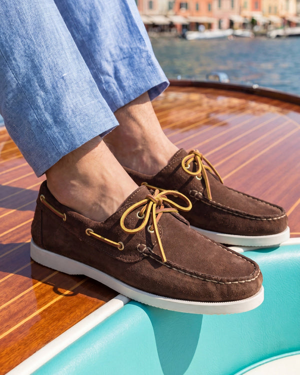 POSITANO - Brown Suede
