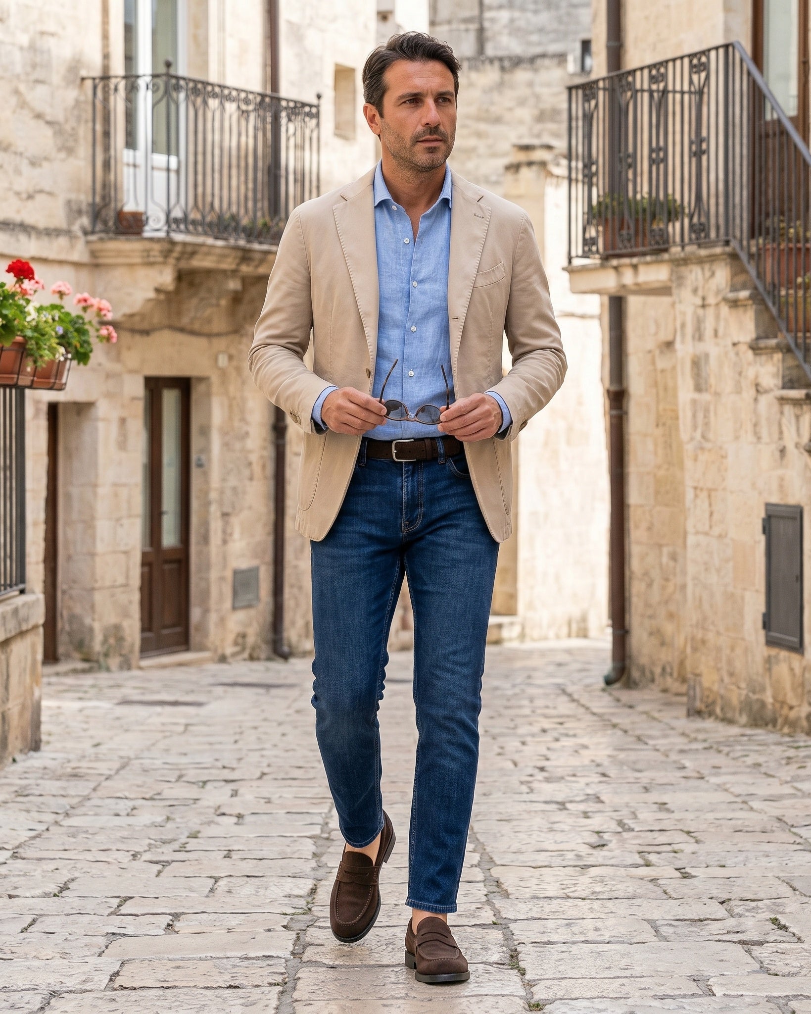 MANAROLA - Brown Suede