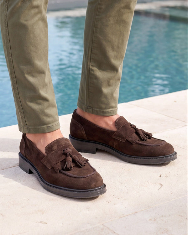 PISA - Brown Suede