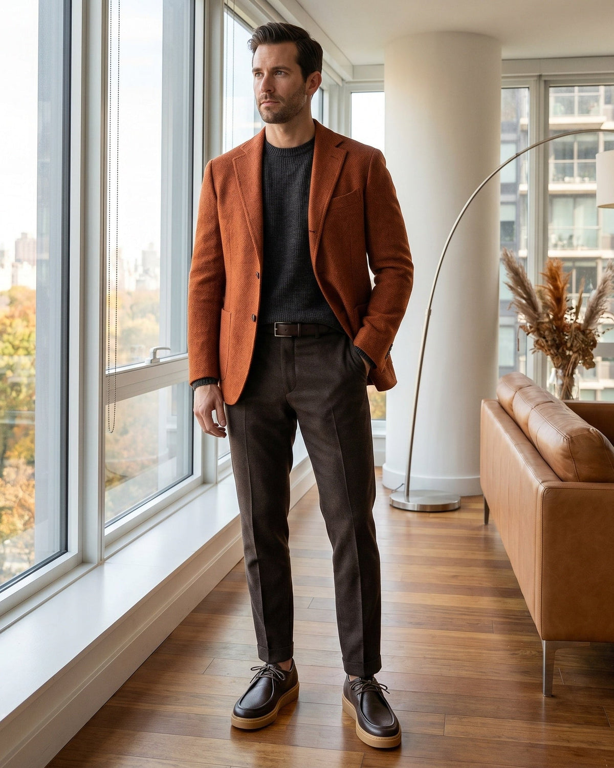PERUGIA - Brown Leather