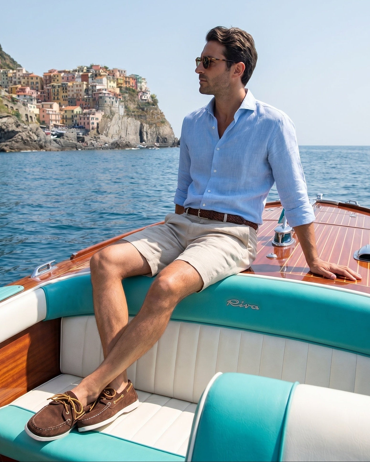 POSITANO - Brown Suede