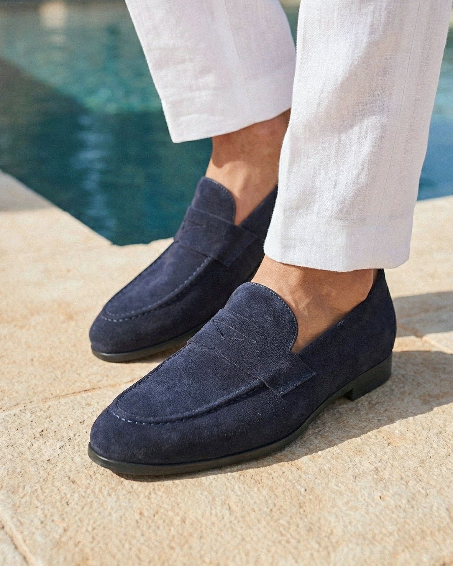 MONTEROSSO - Navy Suede