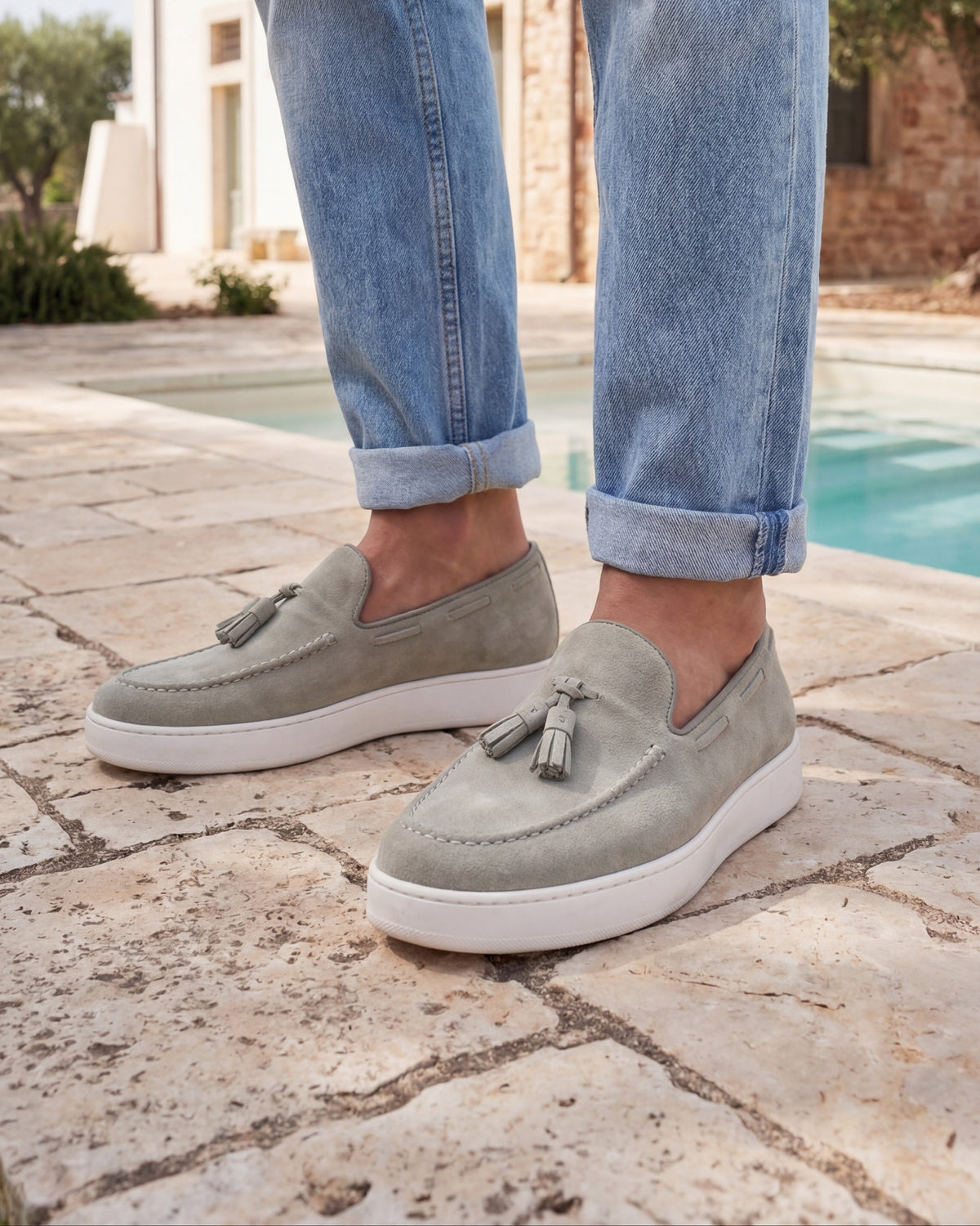 PORTO ROTONDO - Sivi Suede