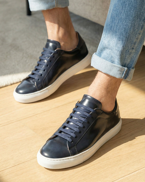 OSTUNI - Navy Abrasivato