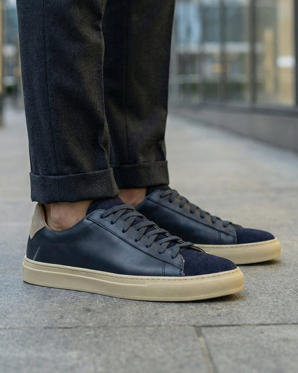 GALLIPOLI - Navy Leather