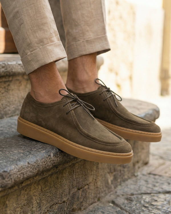 PERUGIA - Brown Suede