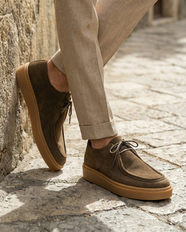 PERUGIA - Brown Suede