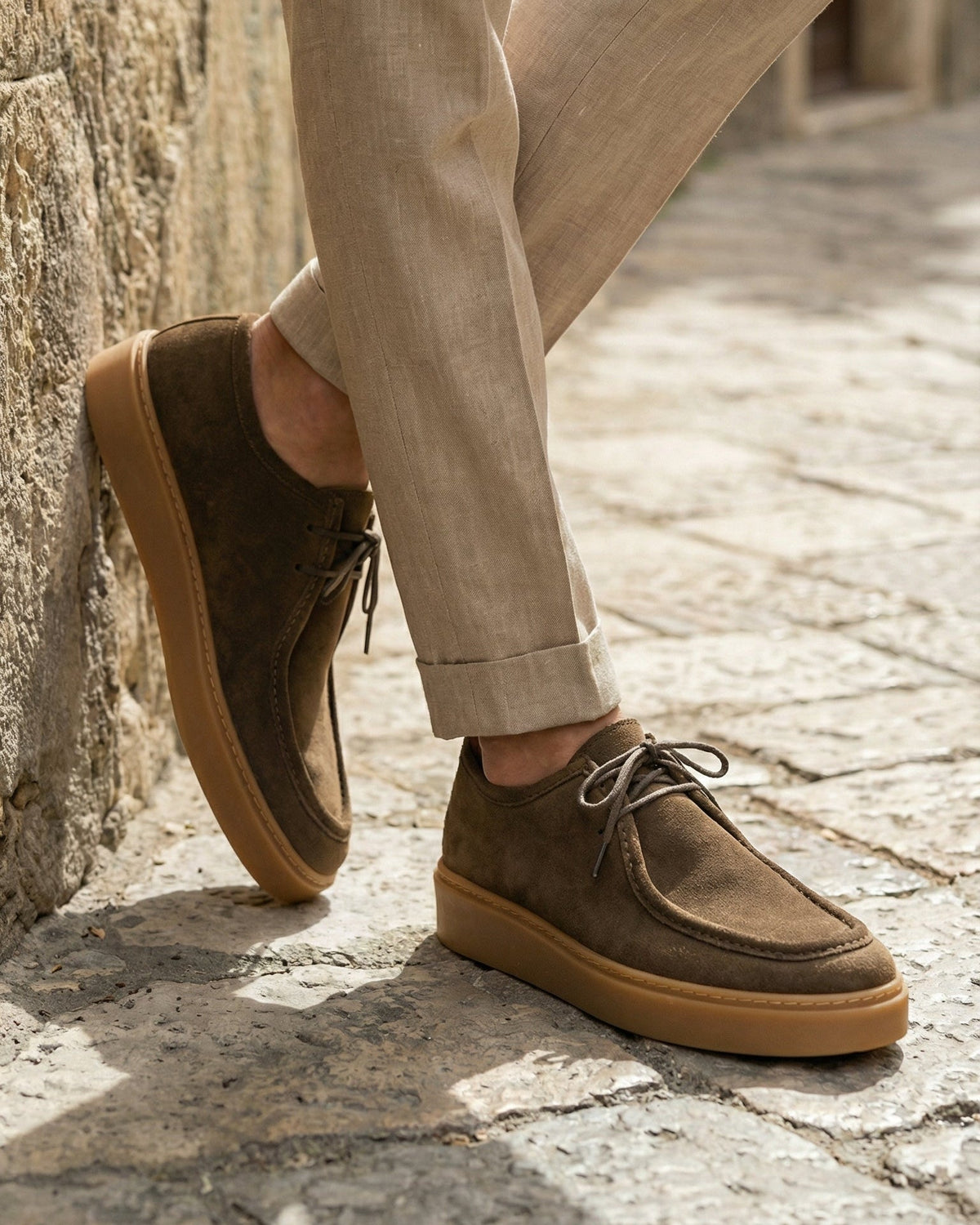 PERUGIA - Brown Suede